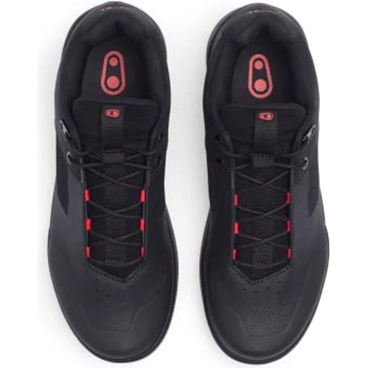 Crankbrothers Stamp Lace Schuhe, Wanderschuhe mit MC2 Gummimischung, Farbe schwarz/rot, Größe 46.5 (EU)/12.5 (US) – Bild 6