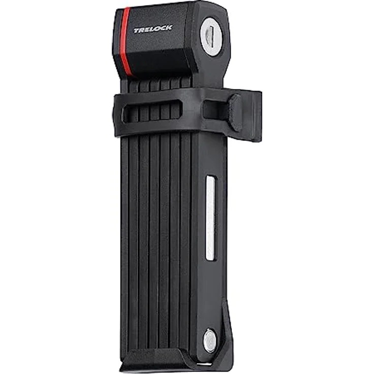 Trelock FS 280 TWO-GO, Veloschloss (100 cm) mit kompaktem Faltmaß und X-MOVE-Halter-System für flexibles Anbringen – Bild 5