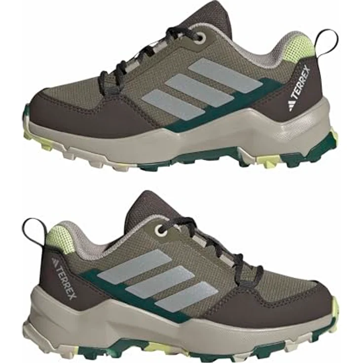 adidas TERREX AX4R WANDERSCHUH, Hikingschuh für Kinder mit dämpfender Zwischensohle und griffiger Traxion Außensohle, schwarz – Bild 6