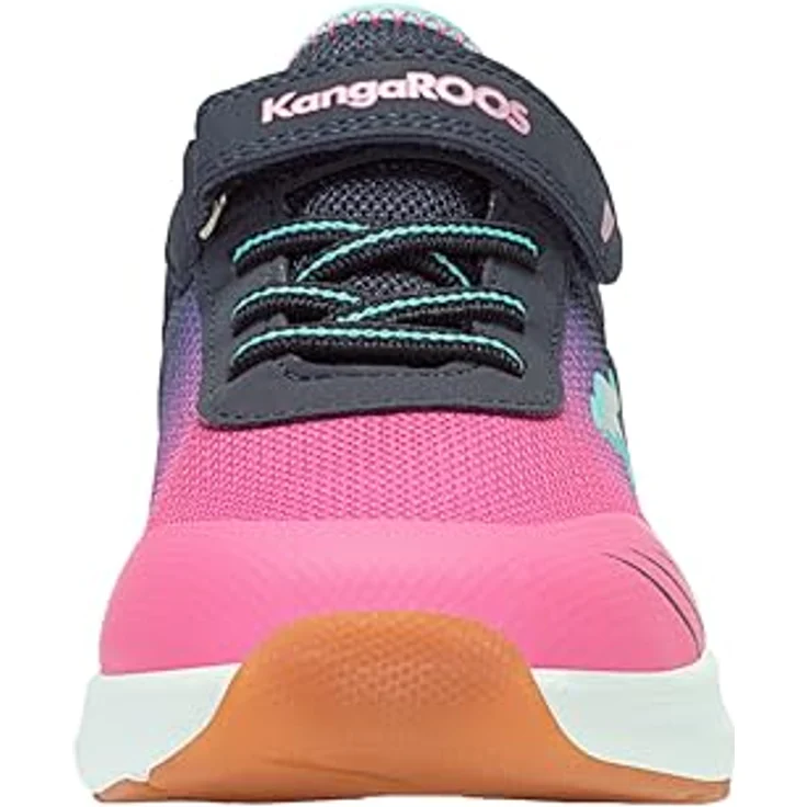 KangaRoos KB-Rida EV Klettschuh, sportlicher Hallensportschuh für Kinder, blau/pink, Gr. 33 – Bild 2