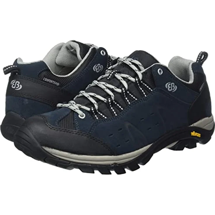 BRÜTTING Mount Bona Low, Veloursleder Outdoorschuh mit bequemer Gummi-Laufsohle und modischer Schnürung – Bild 7