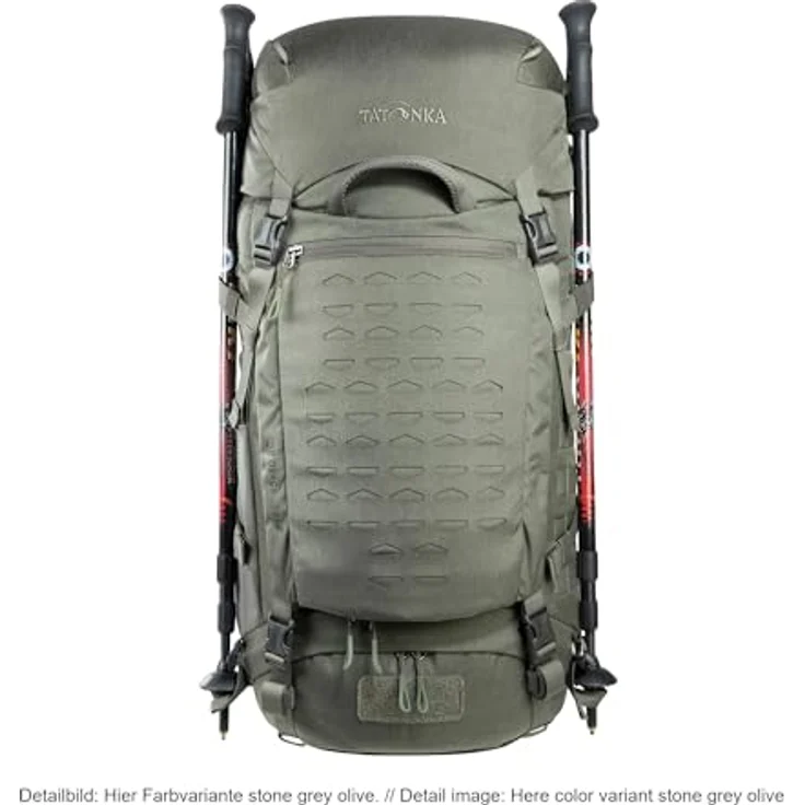 Tatonka Pyrox 45+10 Trekkingrucksack, 65 cm, 100% Polyamid, schwarz – Bild 14
