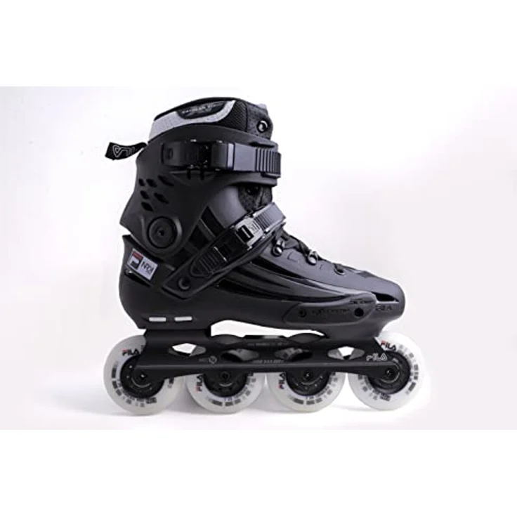 Fila NRK Pro Black, Unisex Inline-Skates mit ABEC 7 Lagern, 80 mm Rädern und verstellbarem Aluminiumrahmen – Bild 3