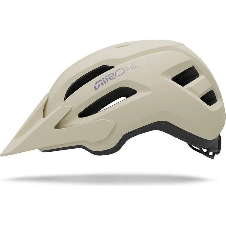 Giro Fixture II W, leichter Fahrradhelm in Matt Stone mit optimaler Belüftung und individueller Anpassung