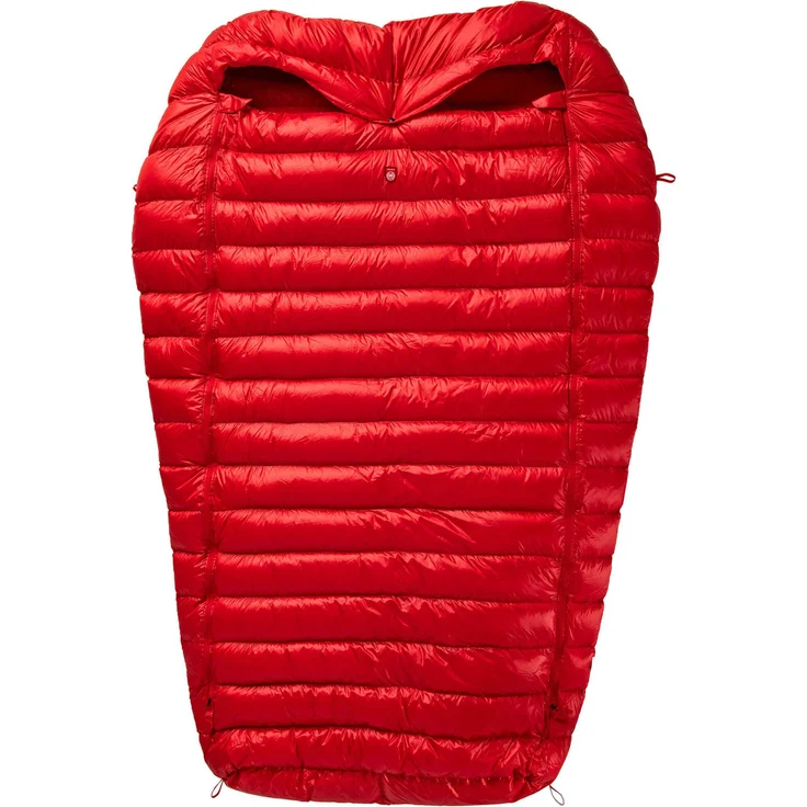 Pajak Quest 4TWO, Doppelschlafsack (210 cm) mit durchgehendem Reißverschluss, Temperaturschutz bis -8 °C, 700 cuin Daunenfüllung