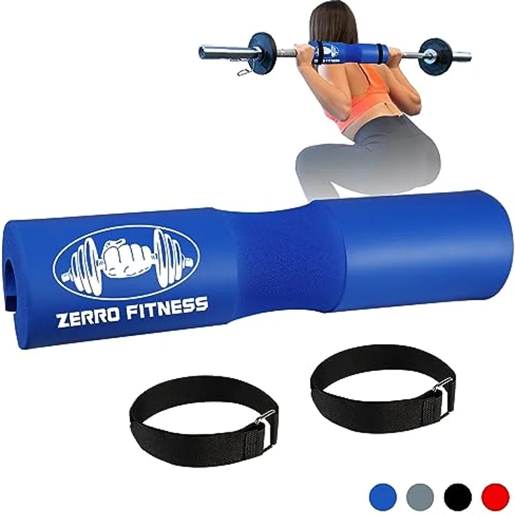 CCLIFE Barbell Pad Squat Hip Thrust Hantelstange Polster mit Klettverschluss Nackenshutz Nackenpolster Kniebeugen für Standard Langhantelstangen