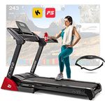 Hop-Sport HS-2800LB elektrisches Laufband für Zuhause klappbar – große Lauffläche, bis 20km/h, 18 Programme – inkl. Pulsgurt, bis 150 kg - Preisvergleich