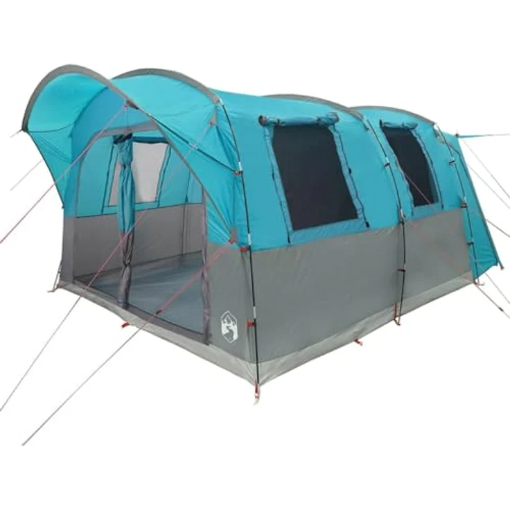 vidaXL Autozelt 4 Personen, Blau Wasserfest, Campingzelt für Auto mit einfachem Aufbau und hochwertigem Material – Bild 1