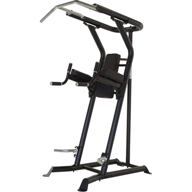 Inspire VKR - Vertical Knee Raise - Powertower in Mattschwarz & Chrom, Kraftstation für vielseitiges Training