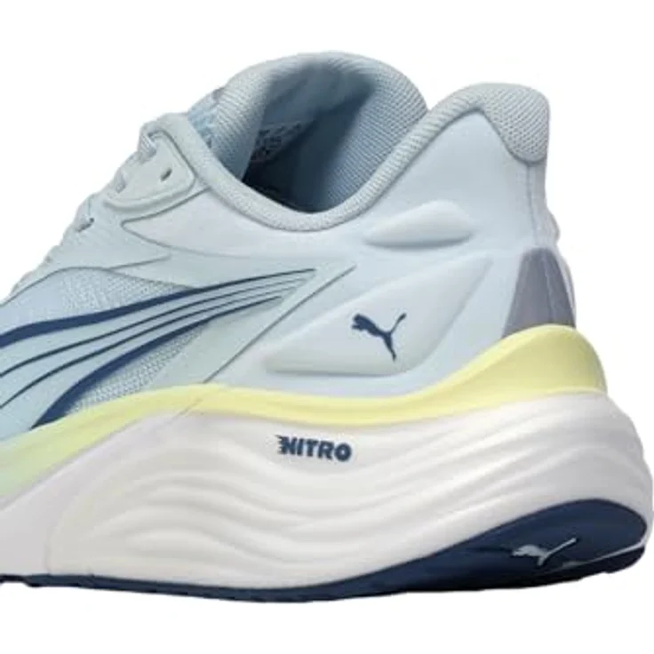PUMA Electrify NITRO 4 Wns Laufschuhe Damen, reaktionsfreudige Dämpfung mit NITROFOAM™ & PROFOAMLITE, blau Sea Glass Dark Indigo Gray, Schuhgröße 38.5 EU – Bild 4