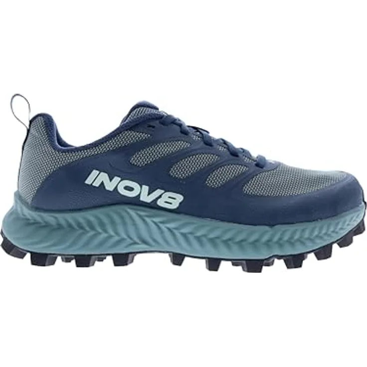 inov-8 MudTalon Laufschuhe für Damen, Trailrunning, leicht und komfortabel, Größe 38.5, Blau