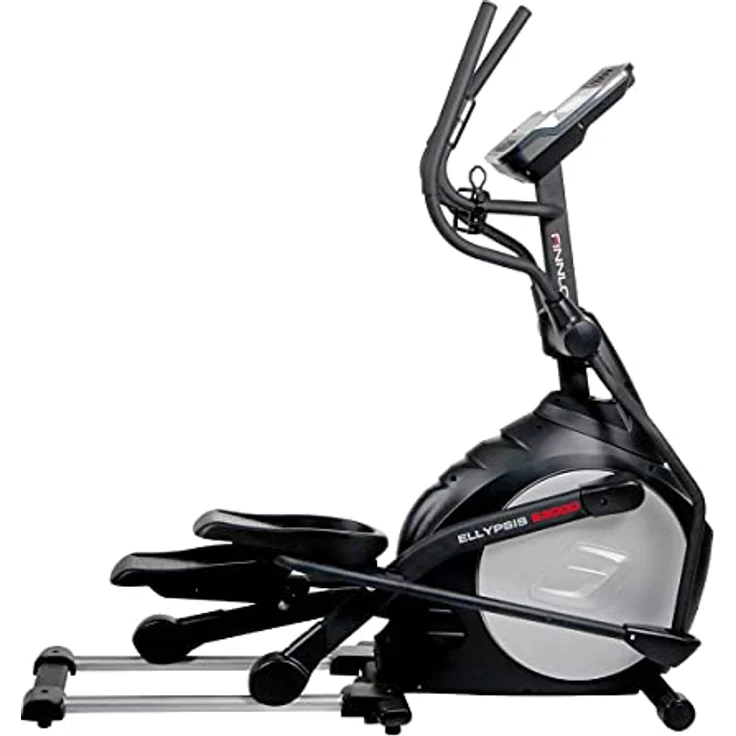 HAMMER Finnlo ELIPTICA ELLYPSIS E3000 Crosstrainer mit USB-Ladeanschluss, Tablet- und Smartphonehalterung, anthrazit/schwarz – Bild 5