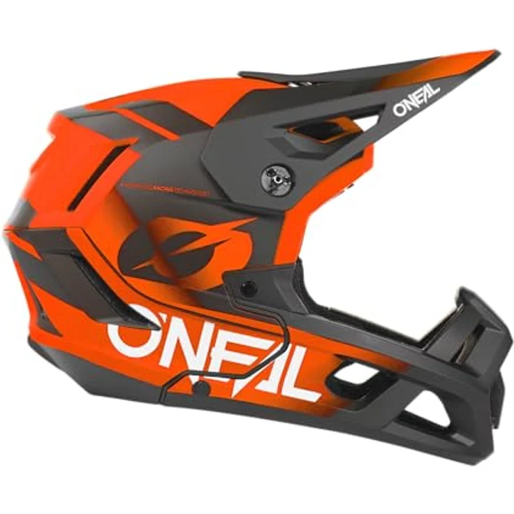 O'Neal SL1 STRIKE, Leichter Enduro Full-Face Helm mit optimaler Belüftung, schwarz/rot, L (59/60 cm) – Bild 5