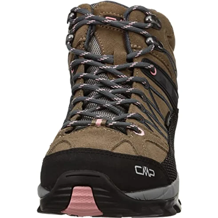 CMP Campagnolo Rigel MID WP, Damen Wanderschuhe, wasserdicht mit Climaprotec-Membran, echtes Leder, Braun – Bild 2