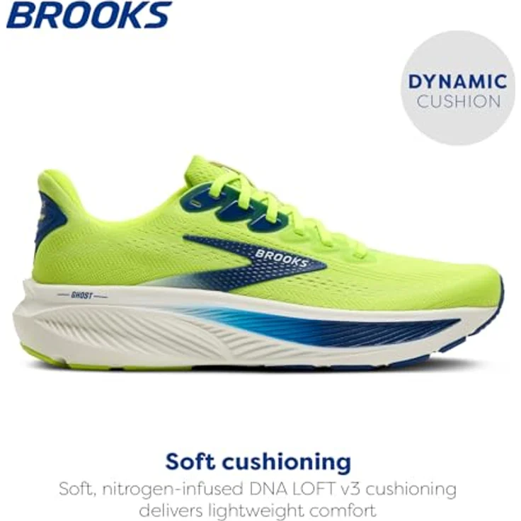 Brooks Ghost 17, Laufschuhe für Herren mit atmungsaktivem Mesh-Obermaterial, moderner Dämpfungstechnologie und segmentiertem Crash-Pad-Design – Bild 2