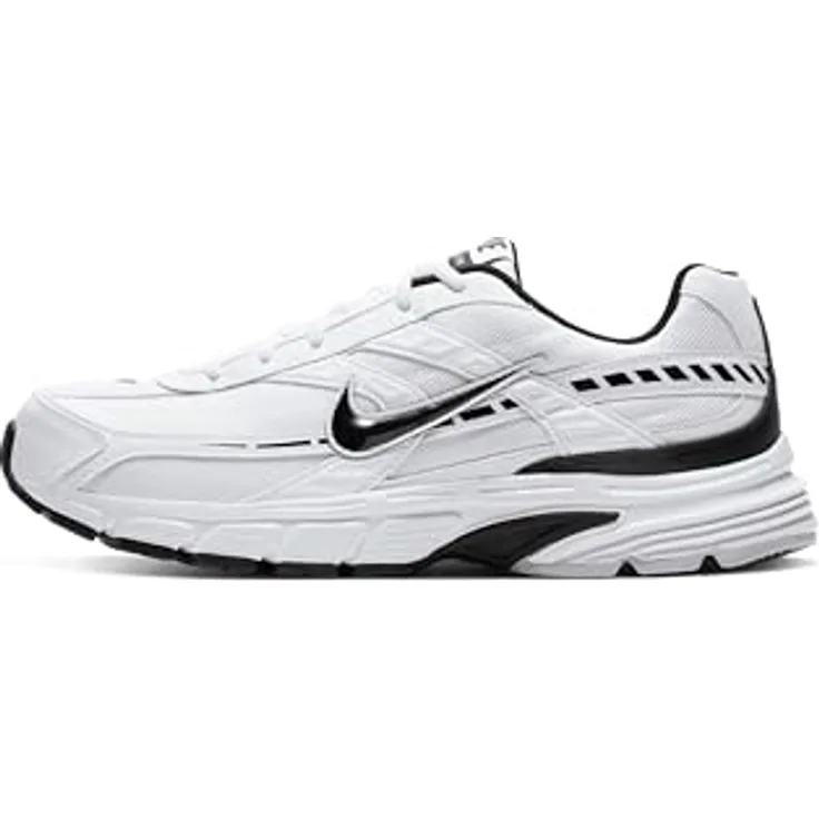Nike Herren Sneaker Initiator, weiß, atmungsaktives Obermaterial, dämpfende Mittelsohle, Gummi-Außensohle, Gr. 47