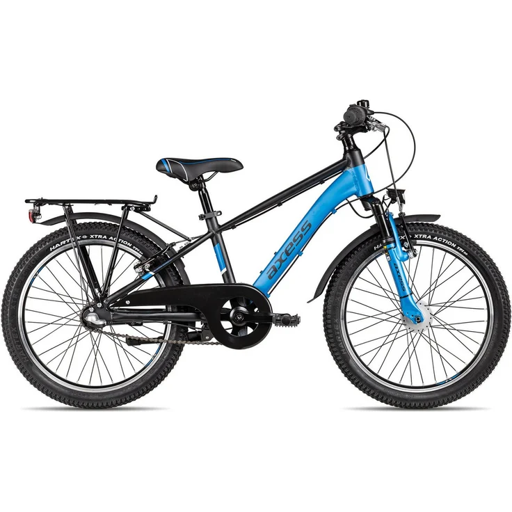 Axess Kinderfahrrad Adventure 3 20, 3 Gang Shimano Nexus, Nabenschaltung Rücktritt, schwarz/grau