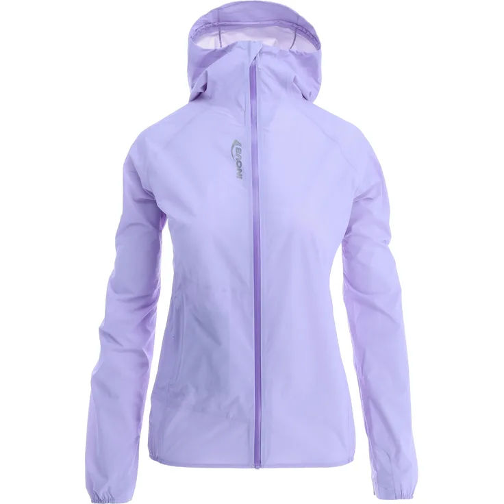 Inov-8 STORMSHELL V2 W, Leichte Skijacke für Damen, wasserabweisend und winddicht, lila, Größe 34