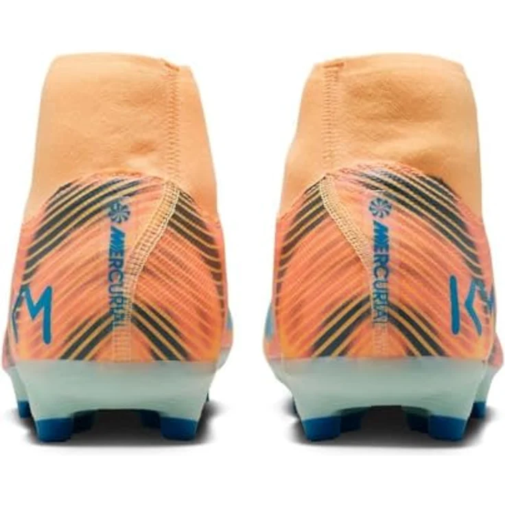 Nike Mercurial Superfly 10 Academy KM FG/MG, Fußballschuhe für Unisex, Fusion Orange, Dynamic Fit-Kragen, NikeSkin-Obermaterial, optimierter Grip – Bild 2