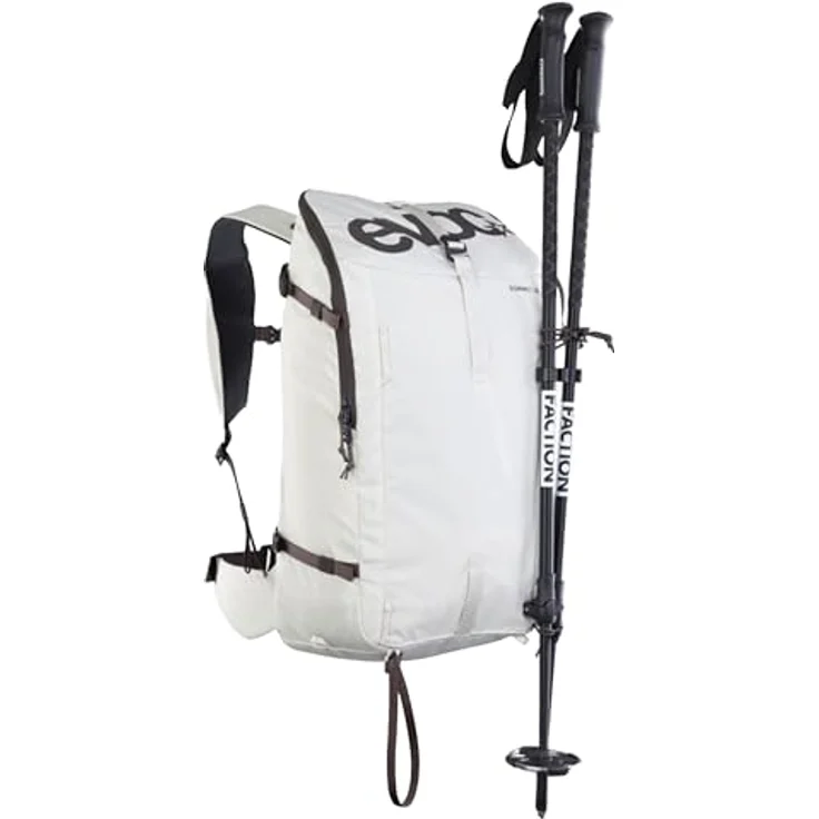 EVOC SUMMIT 30 Wanderrucksack, Sportrucksack mit ergonomischem Tragesystem, Lawinenfach und Trinkblasenfach, 30 l Volumen, Sand – Bild 5