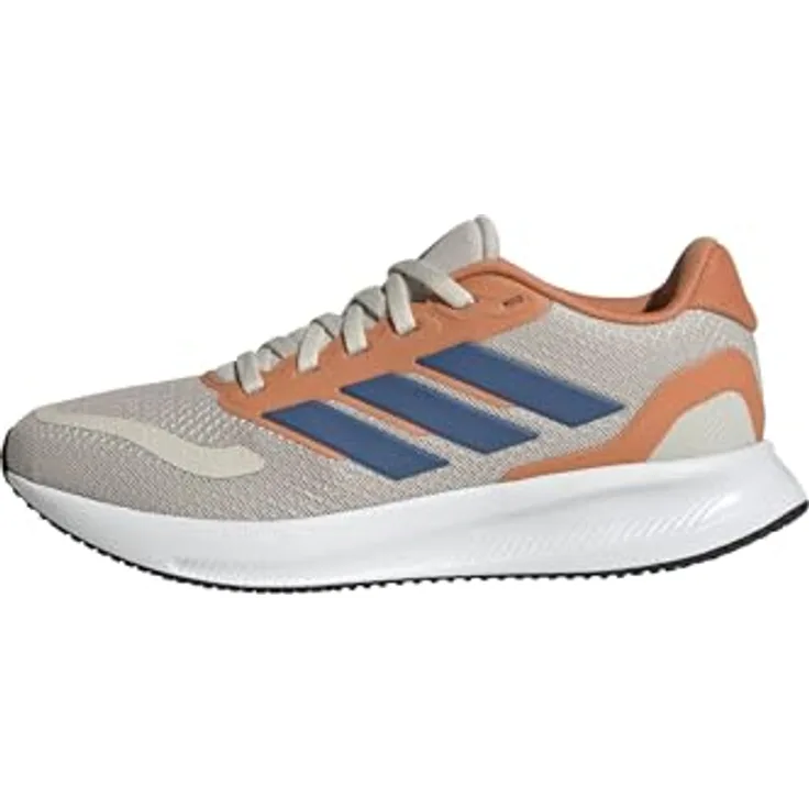 Adidas RUNFALCON 5 J, Laufschuhe für Kinder mit Cloudfoam Zwischensohle, Textilober material, recycelten Materialien