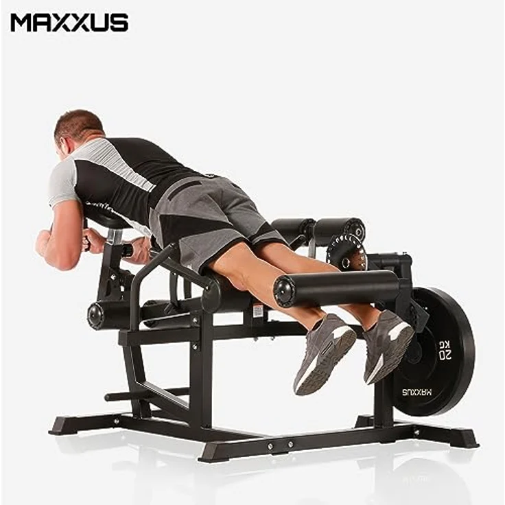 MAXXUS MultiTrainer Pro - für 30/50 mm Hantelscheiben, Dicke Polsterung - Kraftstation, Multigym, Beintrainer, Rückentrainer, Bauchtrainer, Beinstrecker, Beinbeuger, Zuhause, Ganzkörpertraining – Bild 5