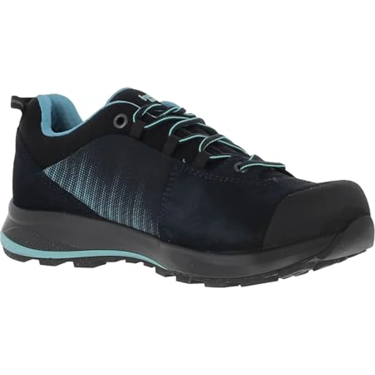 Hanwag Klarsby Low Bunion GTX, Wanderhalbschuh für Damen mit GORE-TEX-Membran, navy/sky, Größe 39 – Bild 4