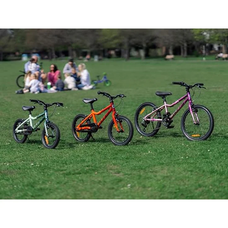 Huffy 20-Zoll Literide Junior, 7-Gang Fahrrad mit leichtem Aluminiumrahmen, Titanium Himmelblau und Grau für Kinder 5-9 Jahre – Bild 5