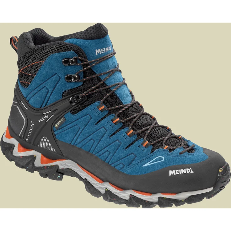 Meindl Lite Hike GTX Herren Trekkingschuh High mit griffiger Multigrip® G4 Sohle, blau, NEU, Größe 42,5 – Bild 1