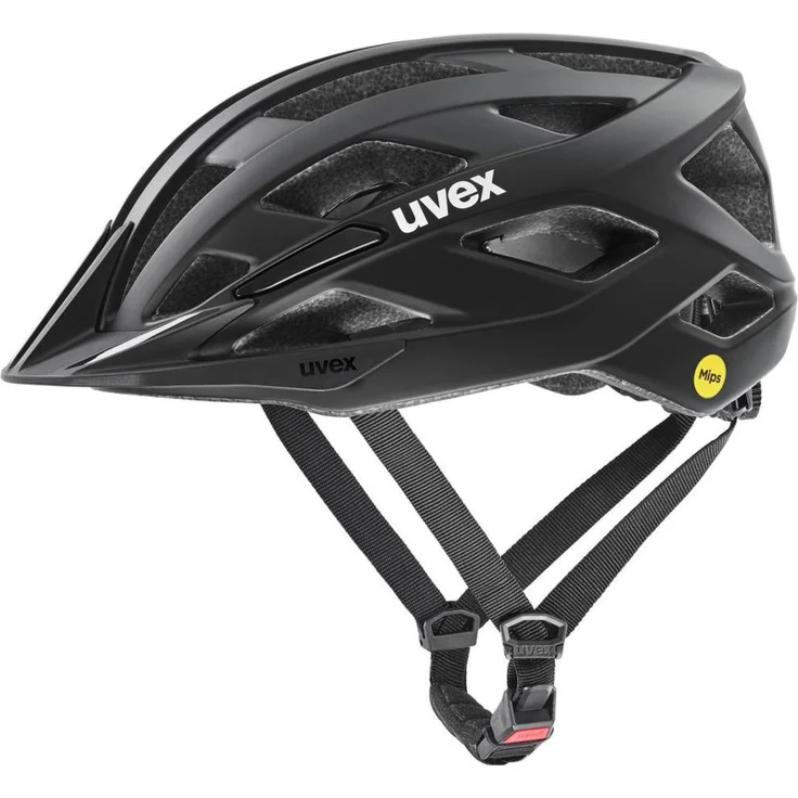 Uvex I-vo 2 MIPS, Fahrradhelm mit Inmould-Konstruktion, 60–64 cm, schwarz