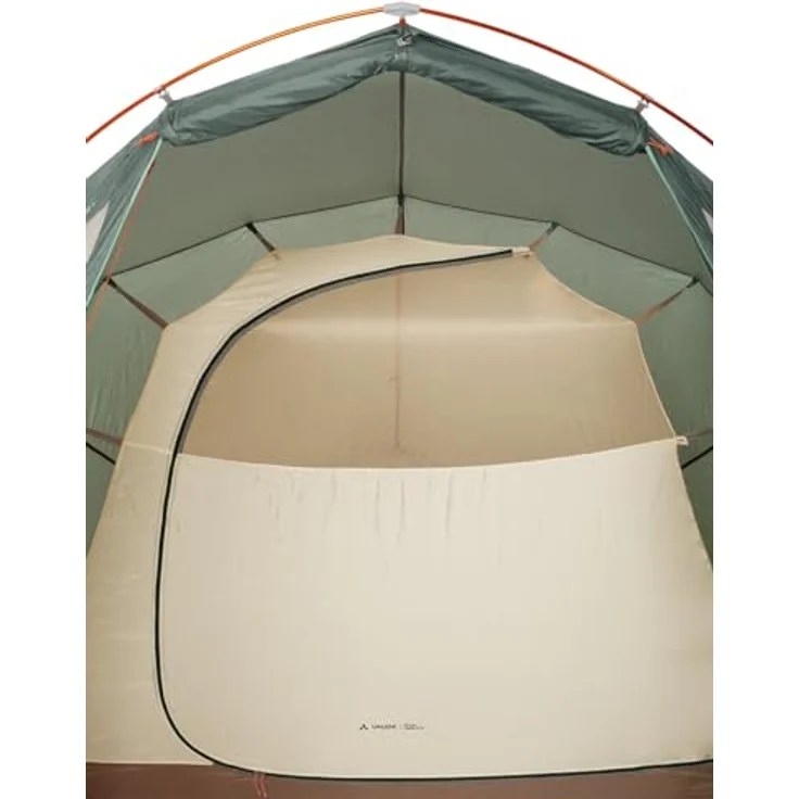 VAUDE Allround Chapel XT 3P, 3-Personen-Zelt mit Apsis und schnellem Gestängeclip-System, Agave – Bild 3