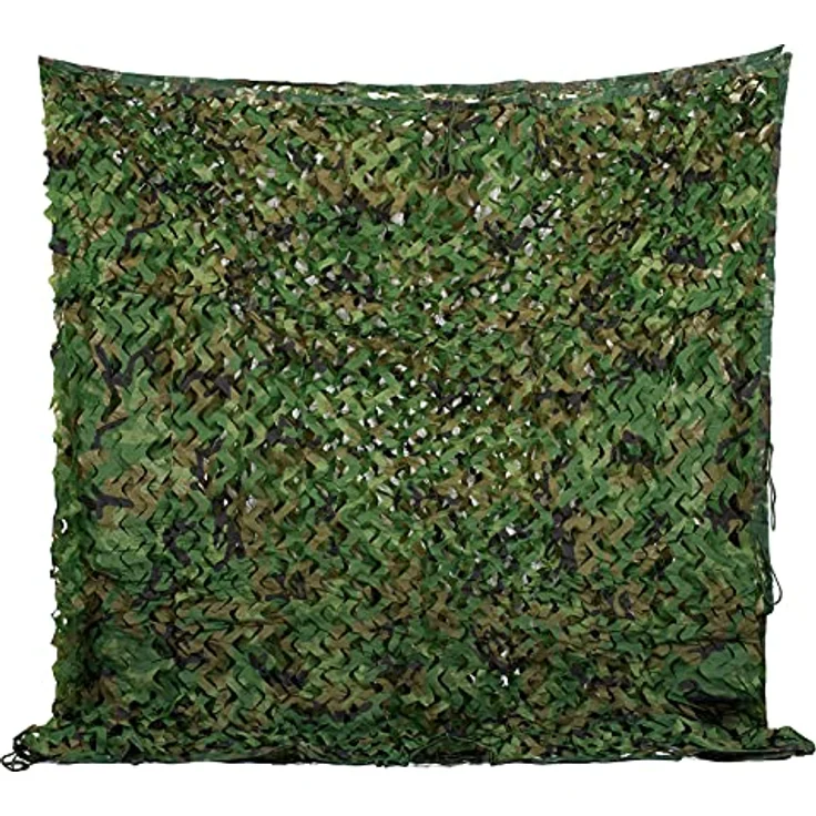 Velity Tarnnetz Camouflage, leichtes Oxford-Stoff Netz für Jagd und Camping, vielseitig einsetzbar als Sichtschutz und Deko – Bild 1