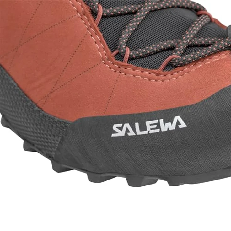 Salewa Wildfire Leather 2, Wanderschuhe mit GORE-TEX® Futter und POMOCA® Außensohle, Etruscan Red Black – Bild 8