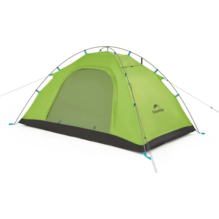 Naturehike Zelt für 2 Personen, wasserdichtes 65D Plain-Polyester, Aluminiumheringe und reflektierendes Seil