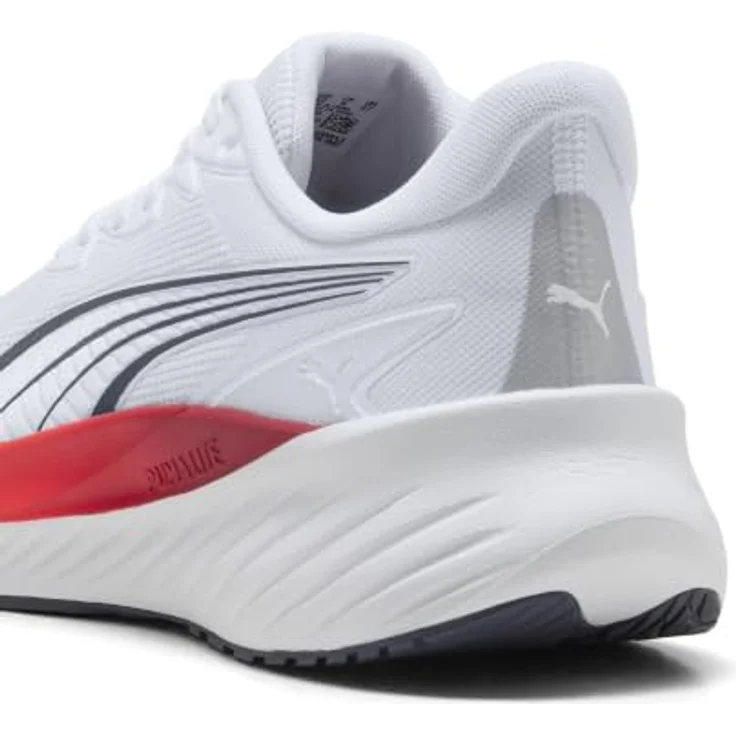 Puma Pounce Lite 2 Sneaker Laufschuhe mit PUMALite Schaumstoff, PROTREAD Laufsohle, Weiß/Rot, Schuhgröße: 38 EU – Bild 2