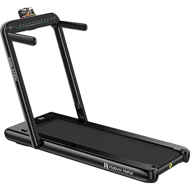 Mobvoi Home Laufband für Zuhause Klappbar 2,25 Ps Elektrisch Walking pad 12 KM/H eingebauter Bluetooth-Lautsprecher Fernbedienung Lauf- und Laufgerät für Heimfitnessübungen,Schwarz – Bild 1