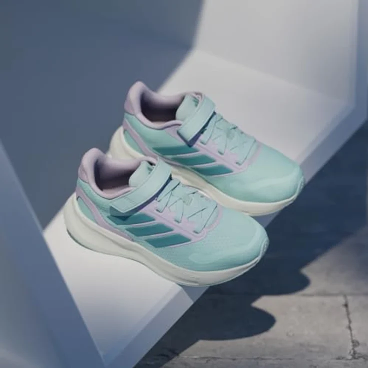 adidas Runfalcon 5 Laufschuhe für Kinder, mit Cloudfoam Dämpfung und elastischen Schnürsenkeln, recycelte Materialien – Bild 10
