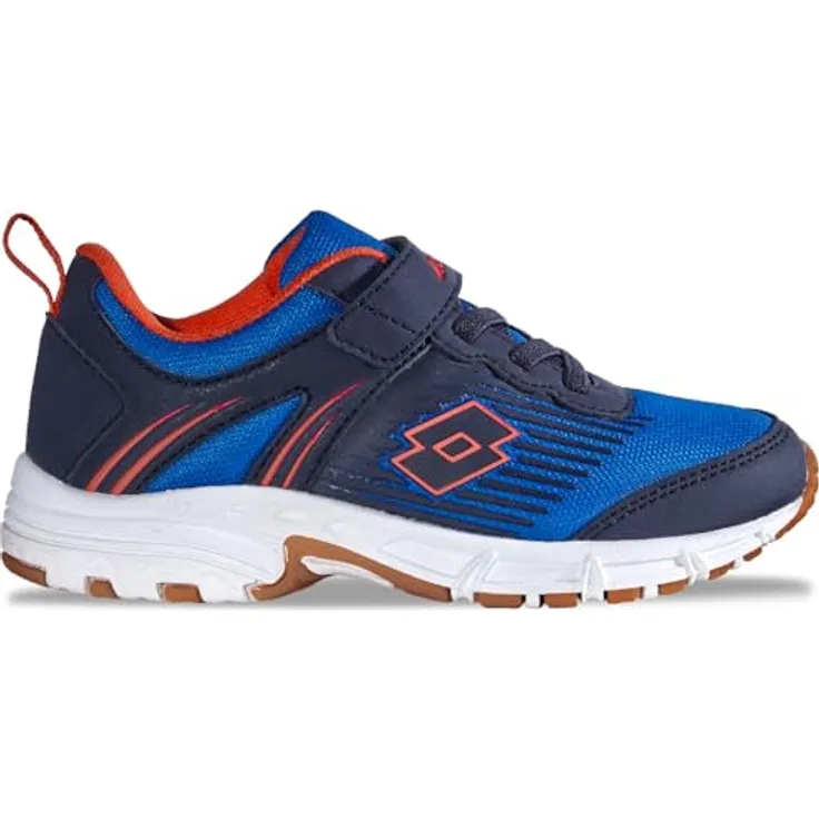 Lotto Sportschuh Klettverschluss HATUSH K, Laufschuh für Kinder mit hallentauglicher Sohle, moderne Optik und guter Luftzirkulation