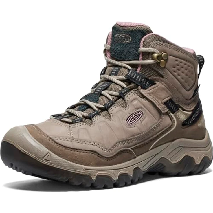 Keen TARGHEE IV MID WP, wasserdichter Wanderschuh mit hohem Schaft und profilierten Gummisohlen – Bild 1