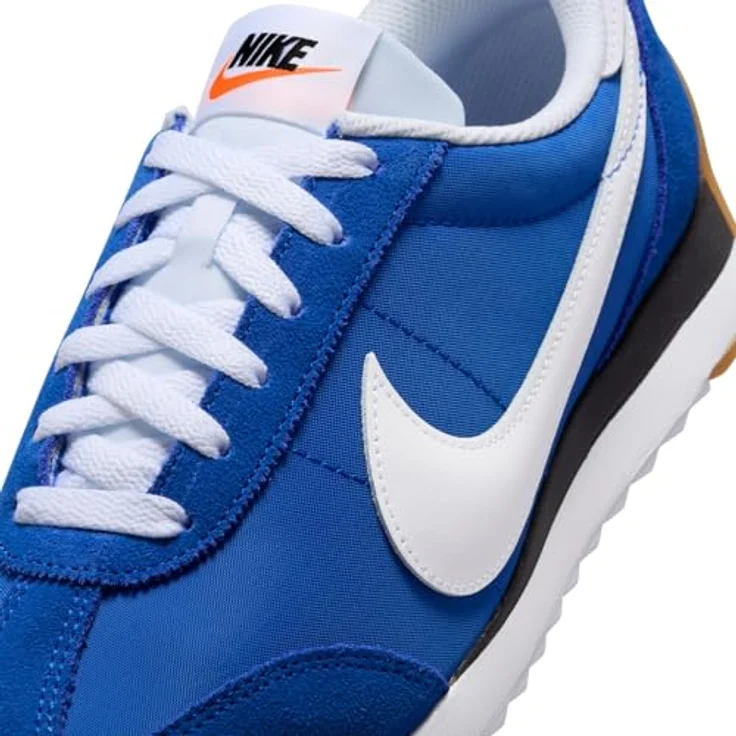 Nike Damen Sneaker Pacific, Laufschuhe mit flachem Profil und Mesh-Wildleder-Obermaterial, blau, Gr. 41 – Bild 7