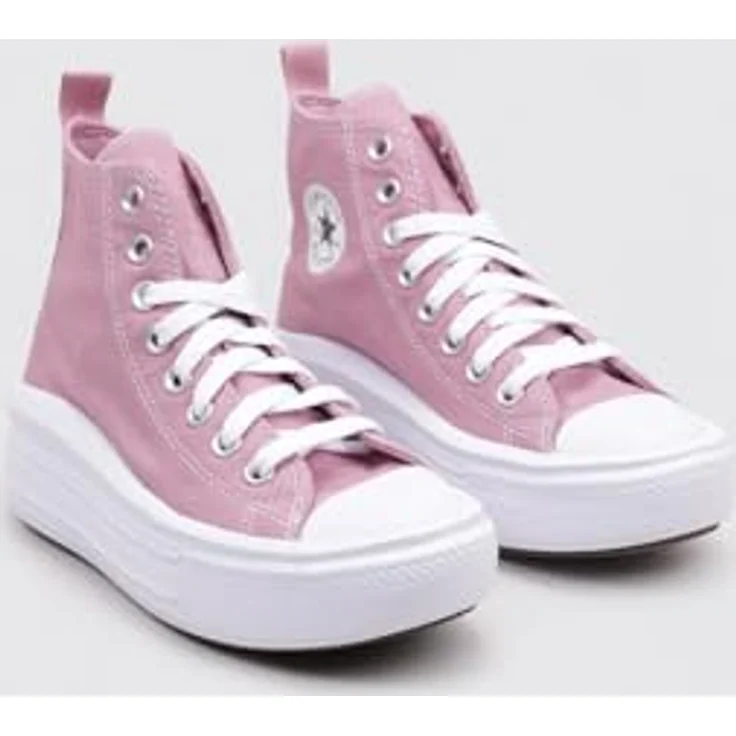 Converse Chuck Taylor A13128C All Star Move High, knöchelhohe Laufschuhe für Jugendliche, atmungsaktives Obermaterial, Rosé, Größe 6 UK - 39 EU - 6,5 US – Bild 3