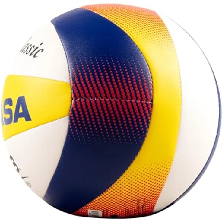 Mikasa BV1.550C, Beach-Minivolleyball für Techniktraining und Freizeit, bunt – Bild 3