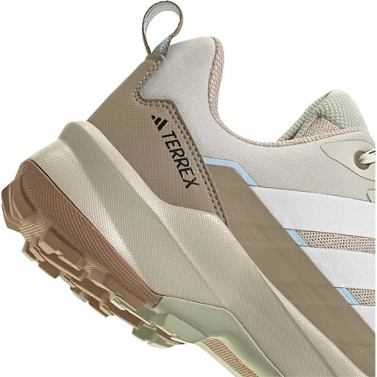 adidas Terrex Skychaser Ax5, Laufschuhe für Herren, hellbraun/ecru/hellblau, Schnürverschluss, Logoprint – Bild 5