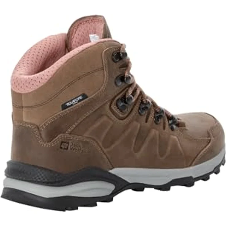 Jack Wolfskin REFUGIO PRIME TEXAPORE MID W, Wasserdichter Trekkingschuh aus geöltem Nubukleder für Damen – Bild 4