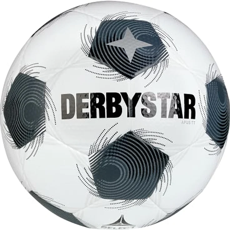 Derbystar Apus TT v26, Trainingsball mit Dual Bonded-Technologie, FIFA Basic-APPROVED, Hightech-PU mit Golfball-Struktur – Bild 1