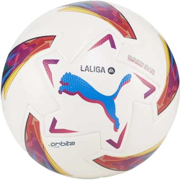 Puma Fussball 5er Set, strapazierfähige Spielbälle für Training und Match, schwarz/weiß – Bild 4