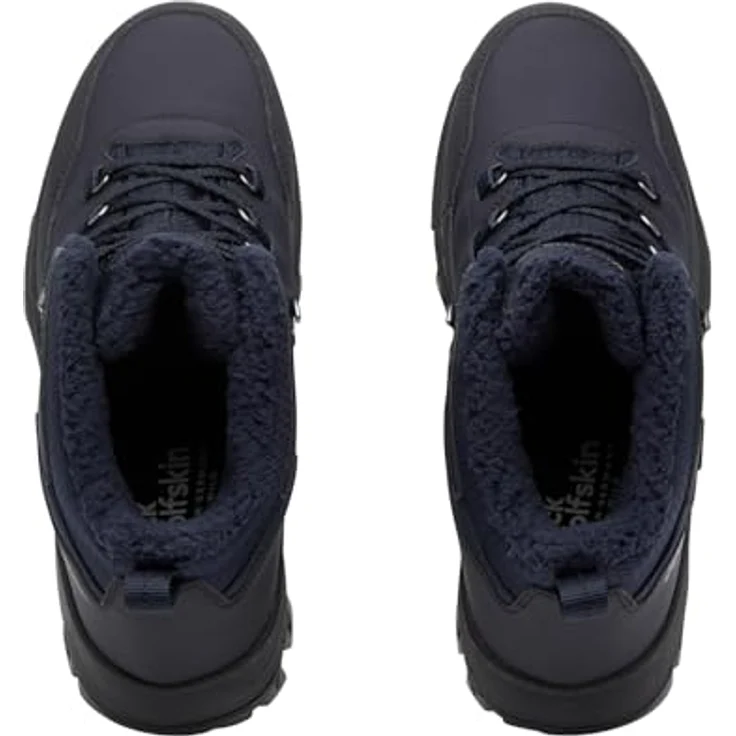 Jack Wolfskin Everquest Mid Texapore, warmer, wasserdichter Winterschuh mit PFC-freier Membran, dark navy – Bild 3