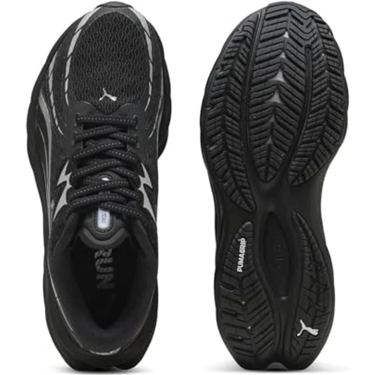 PUMA Velocity NITRO 4 GTX Wns, wasserdichte Laufschuhe mit NITROFOAM™ Dämpfung, schwarz, Größe: 7 – Bild 4