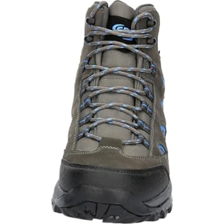 Brütting Nevada, Herren Wanderschuhe aus Veloursleder und Nylon, grau, mit Comfortex-Klimamembrane und rutschfester Gummilaufsohle, Größe 42 – Bild 2