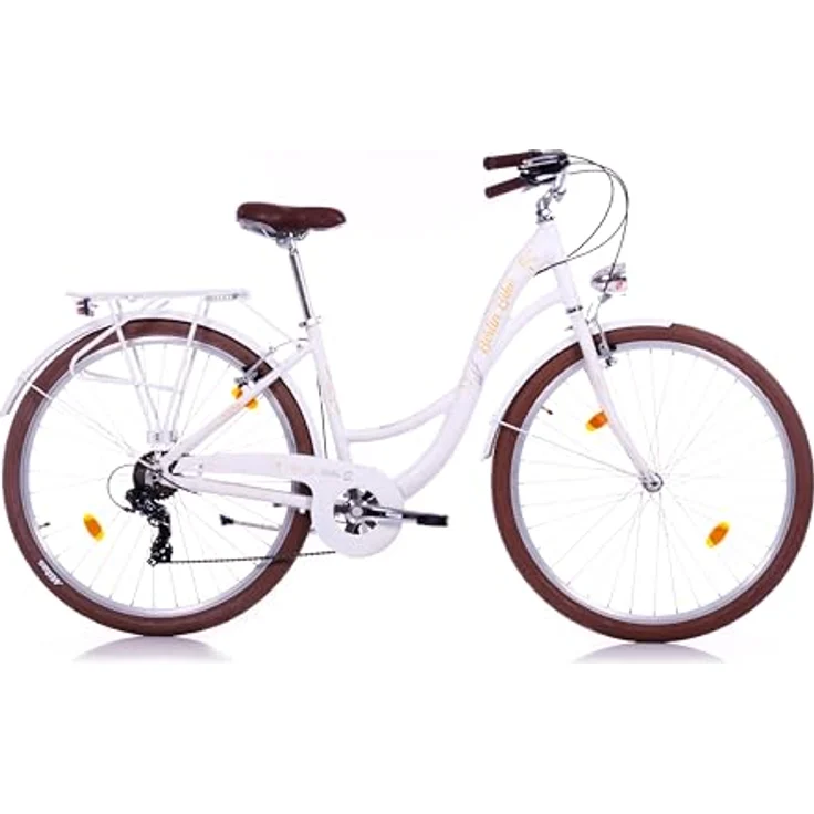 BERLIN BIKE City Bike Bella 2 – 28 Zoll Damen Dutch Bike mit Shimano 7-Gang, elegantes Vintage-Design, leichter Aluminiumrahmen – Bild 1